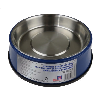 Bol chauffant 2,8 litres (6 pintes) avec couverture en acier inoxydable